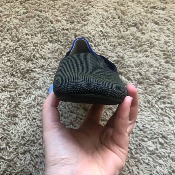 Rothy’s | SINGLE SHOE Green/Blue/Taupe LEFT SHOE ONLY Replacement/Amputee Flat - Picture 2 of 10